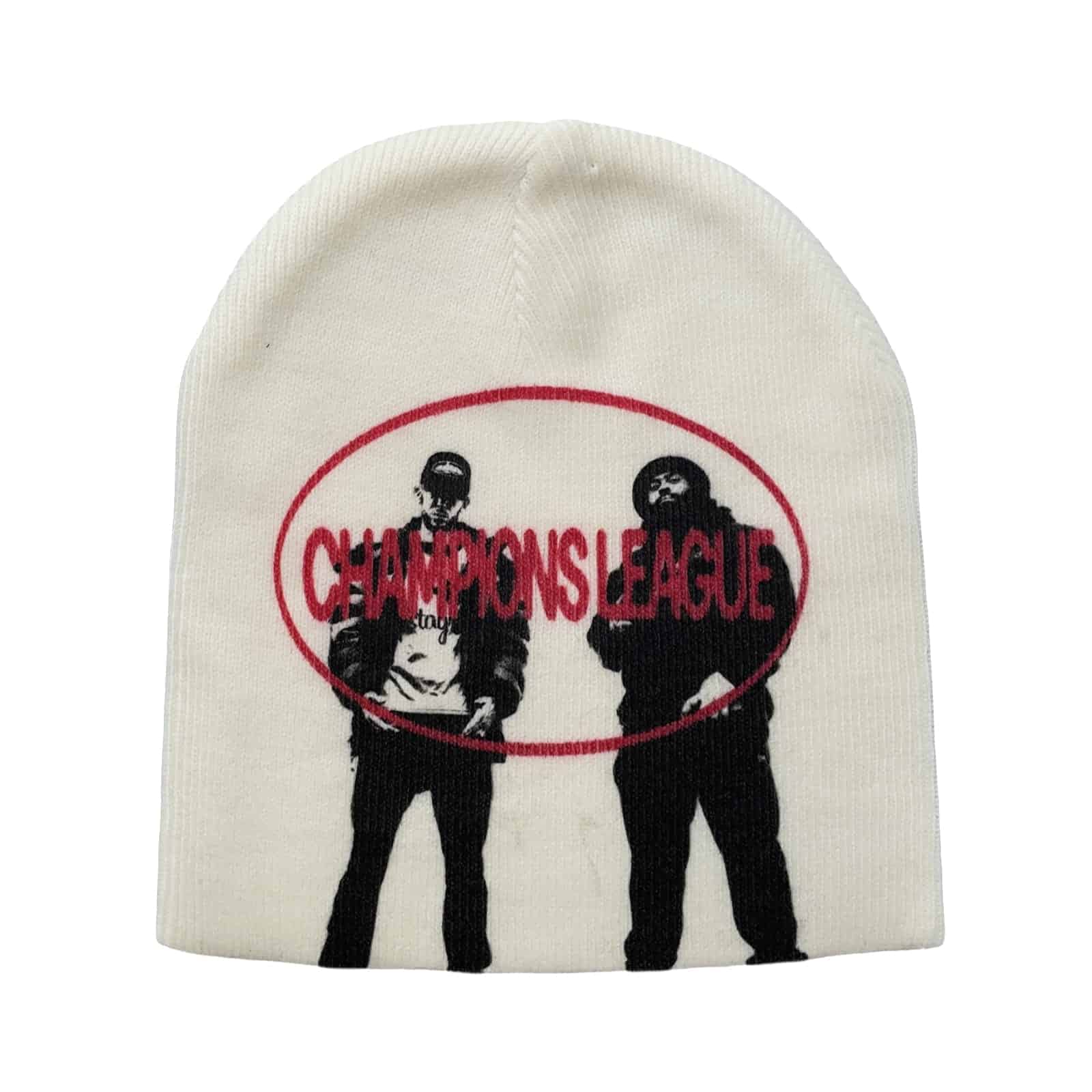 Champions League Beanie White