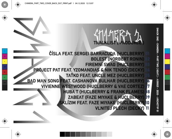 SMACK ONE - CHIMERA 2 (GOAT) CD - Image 2