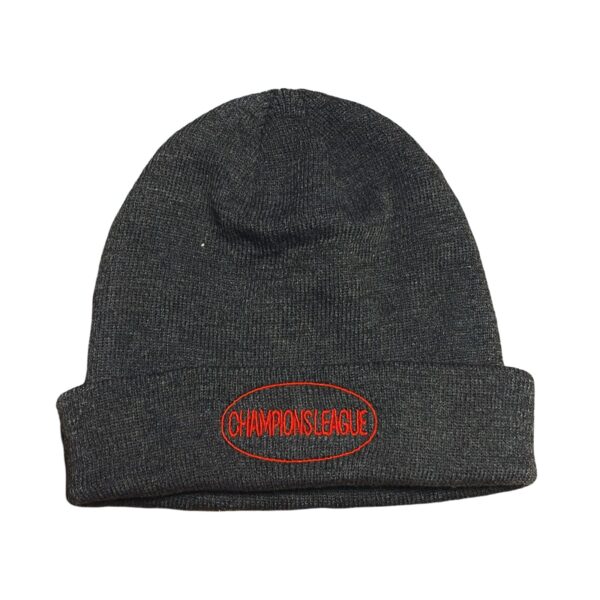 Champions League Beanie Dark Grey