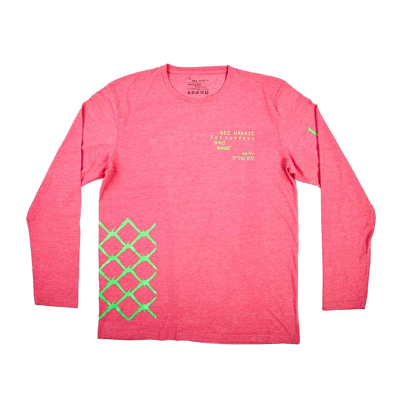 BEZ HRANIC PINK LONG SLEEVE