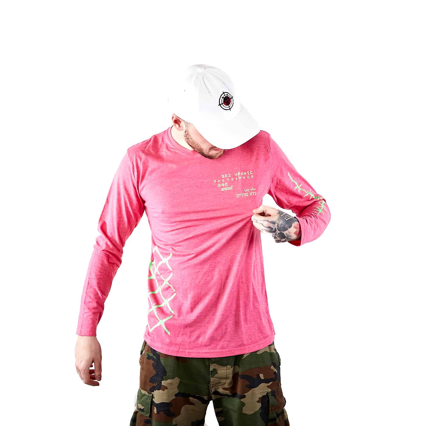 BEZ HRANIC PINK LONG SLEEVE