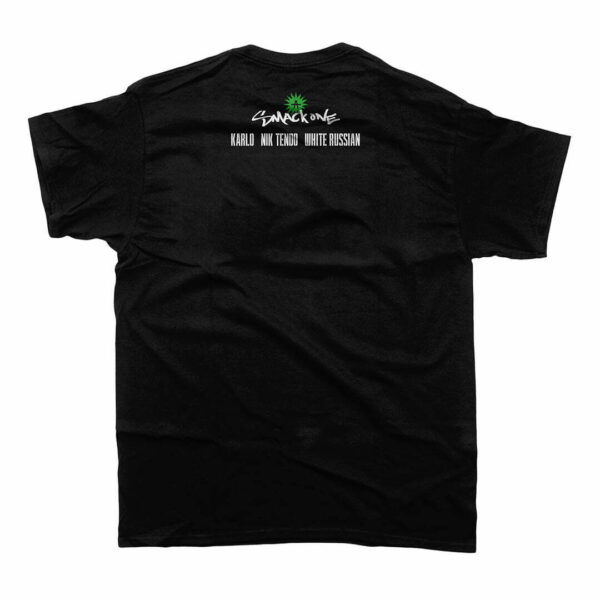 Smack 1 x Karlo x Nik Tendo x White Russian - PAST Tee - Image 2