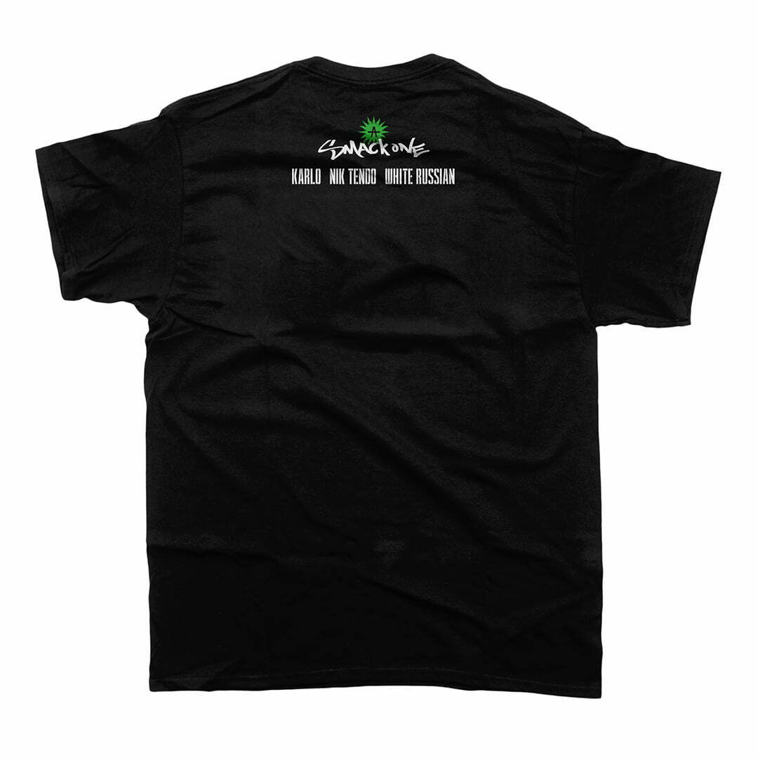 Smack 1 x Karlo x Nik Tendo x White Russian – PAST Tee