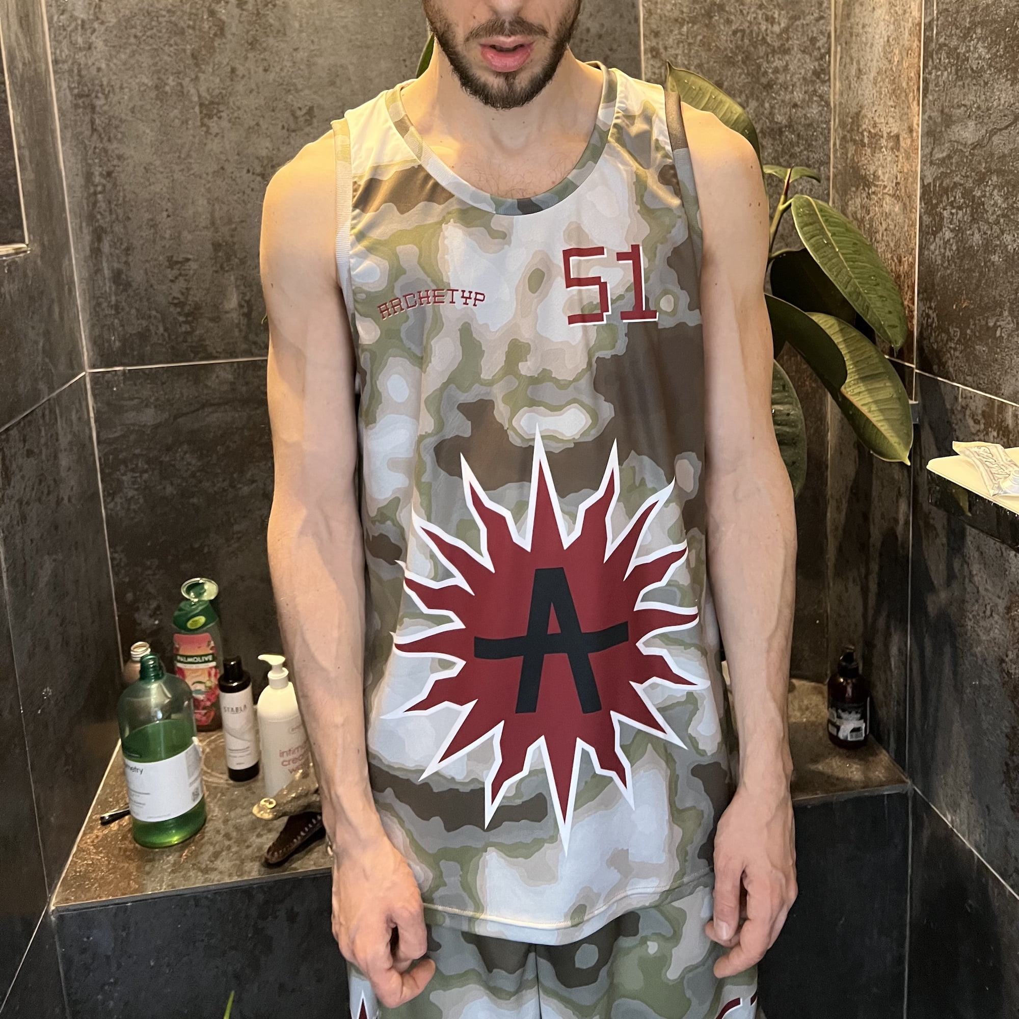 ARMY OF 51 BASKET BLOODYSUN TOP