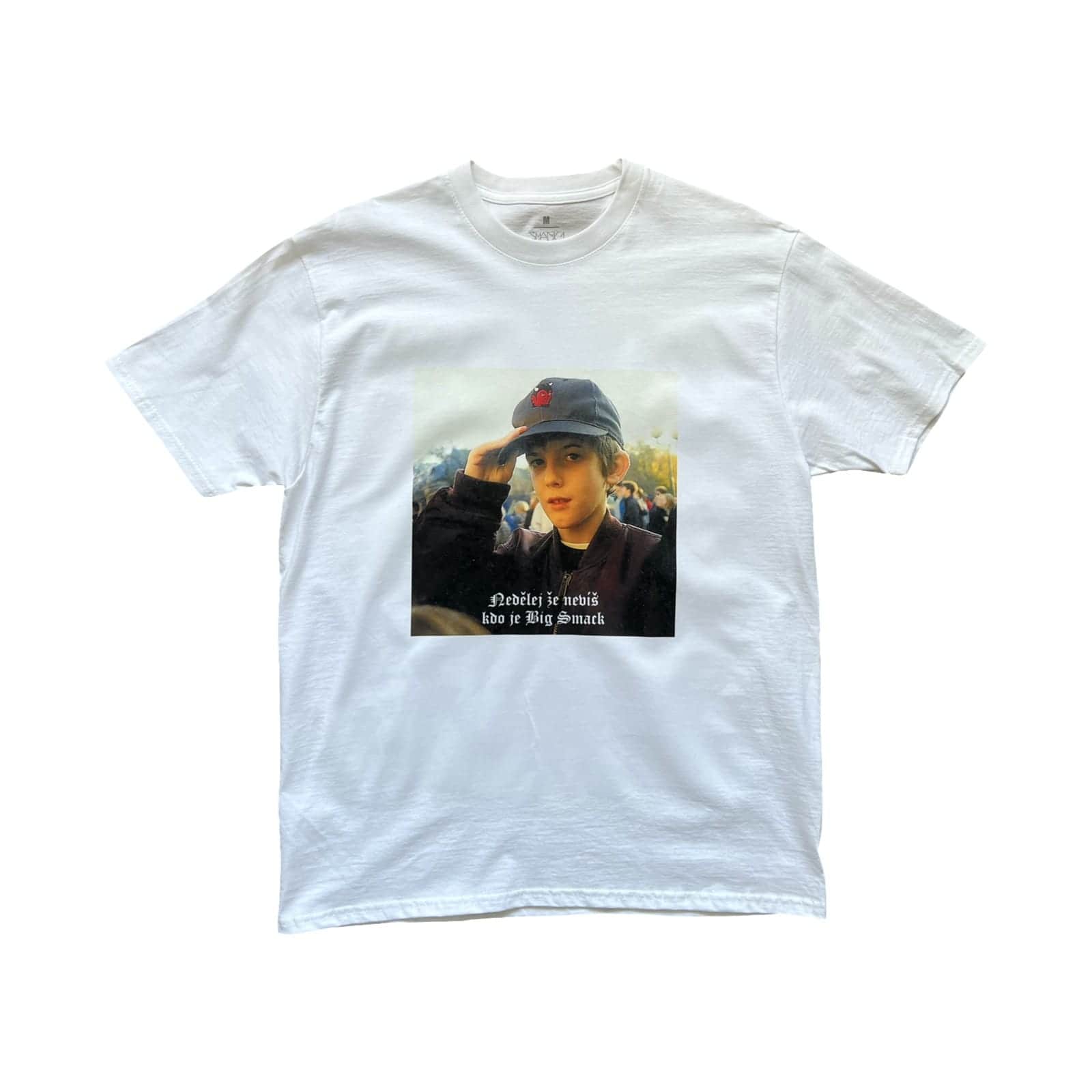Nedělej že nevíš kdo je Big Smack Tee white