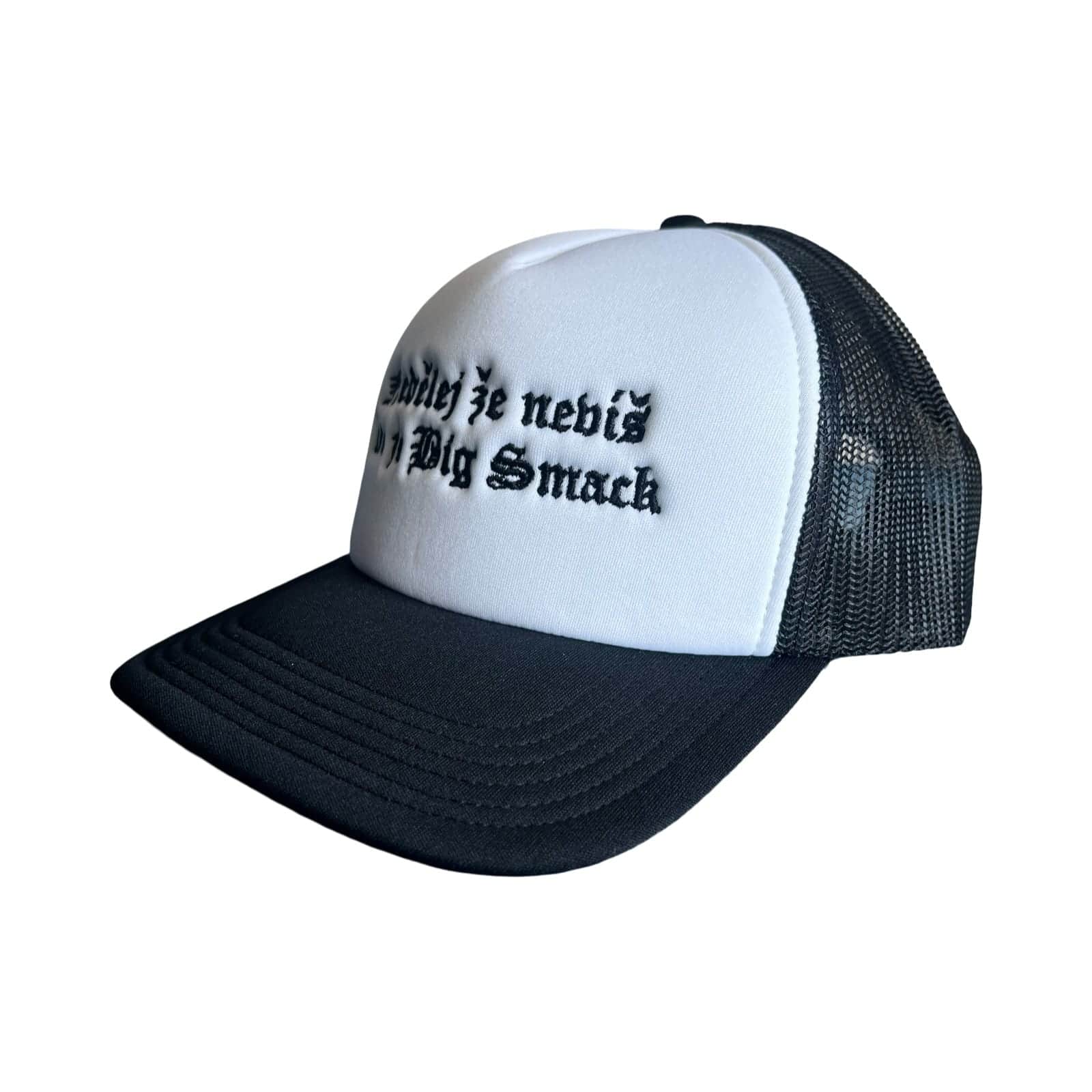 Nedělej že nevíš kdo je Big Smack cap white+black